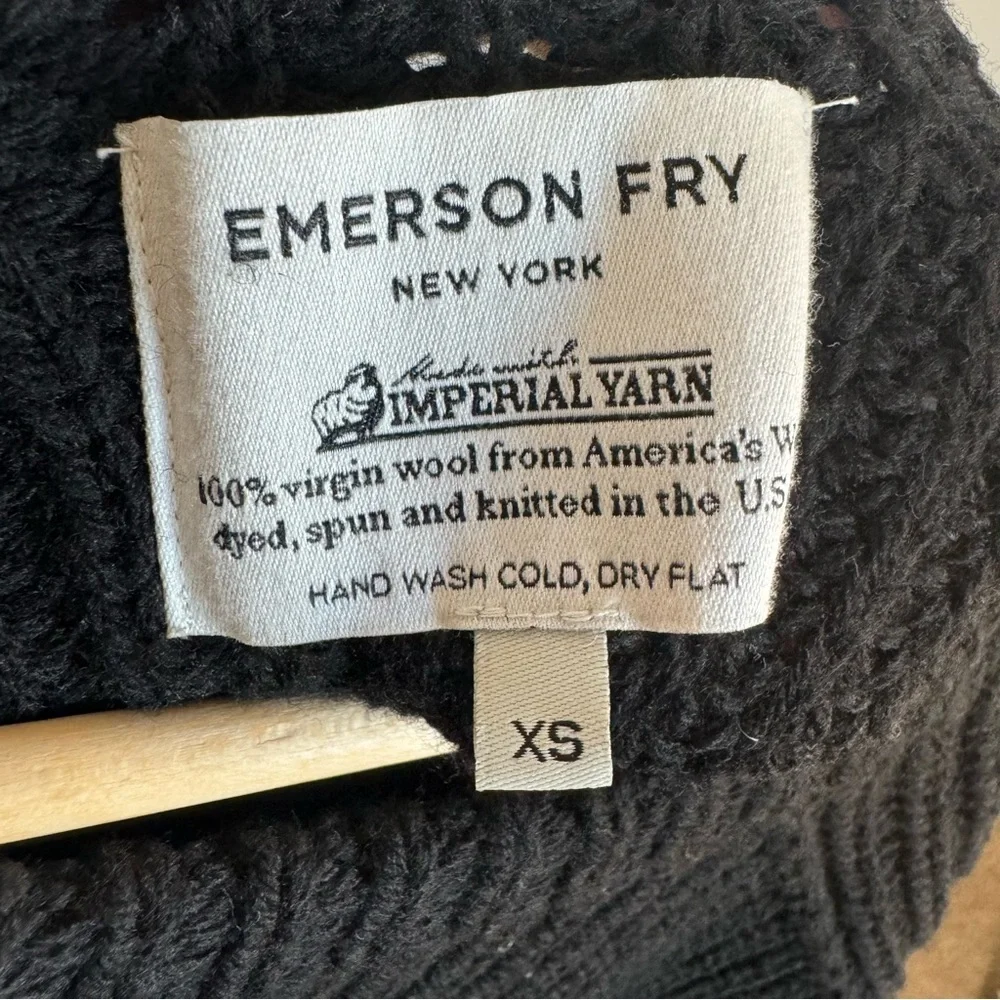 Emerson Fry Virgin Wool Chunky Knit Long Sweater - Picture 6 of 8
